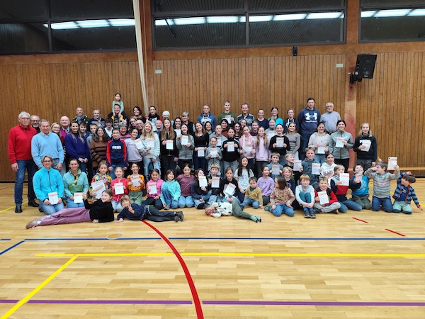 Verleihung des Sportabzeichens